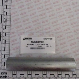 BUSHING 21,1X33,7X164 ZN