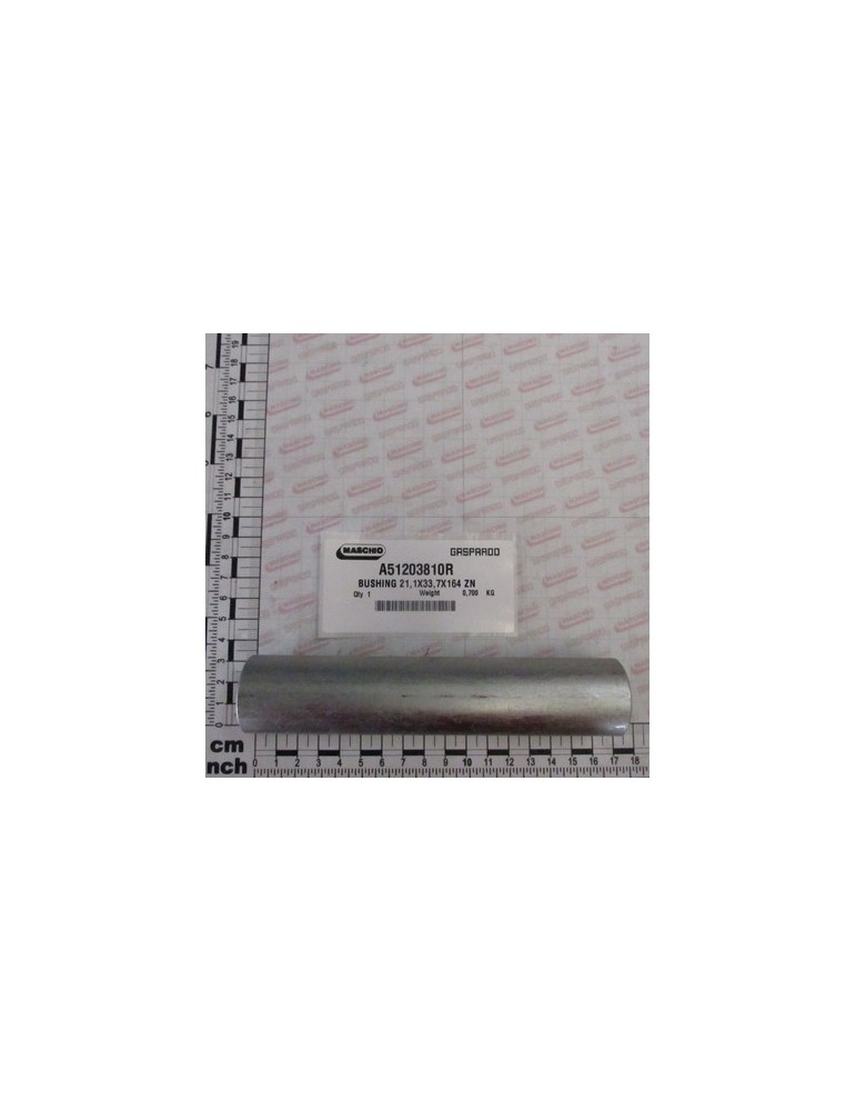 BUSHING 21,1X33,7X164 ZN