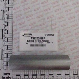 BUSHING 21,1X33,7X130 ZN