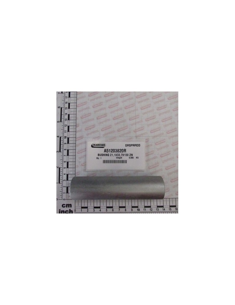 BUSHING 21,1X33,7X130 ZN