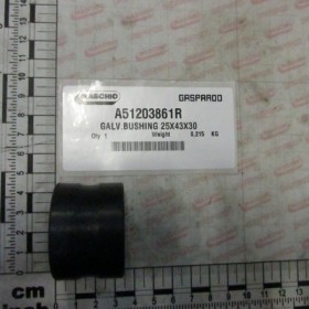 GALV.BUSHING 25X43X30