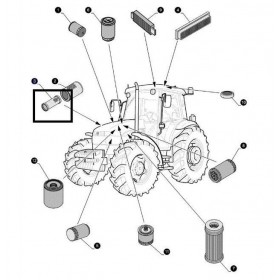 Filtru Aer Motor 87682999