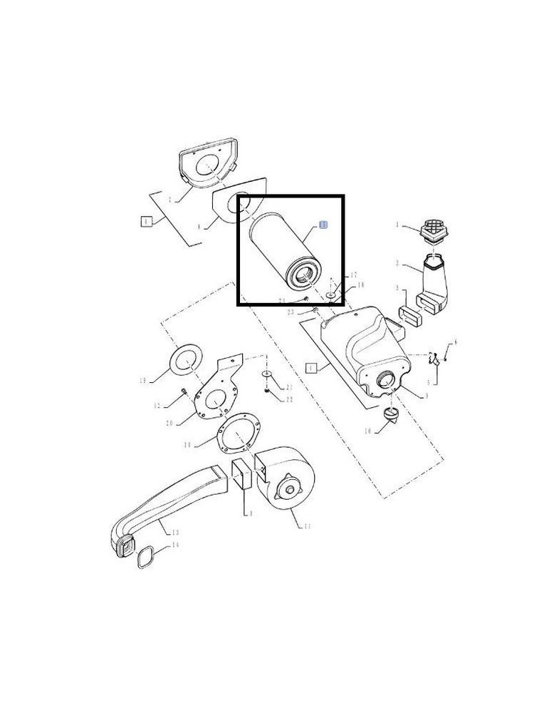 Filtru Aer Cabina 87684088 86994156