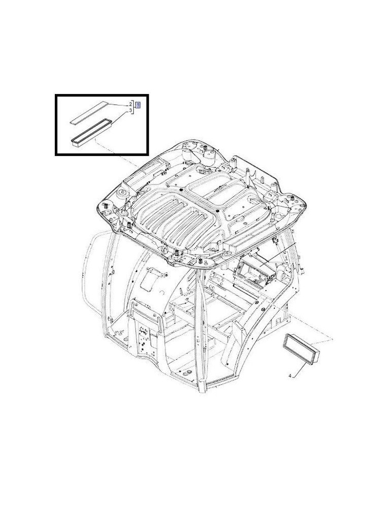 Filtru Aer Cabina 87726675