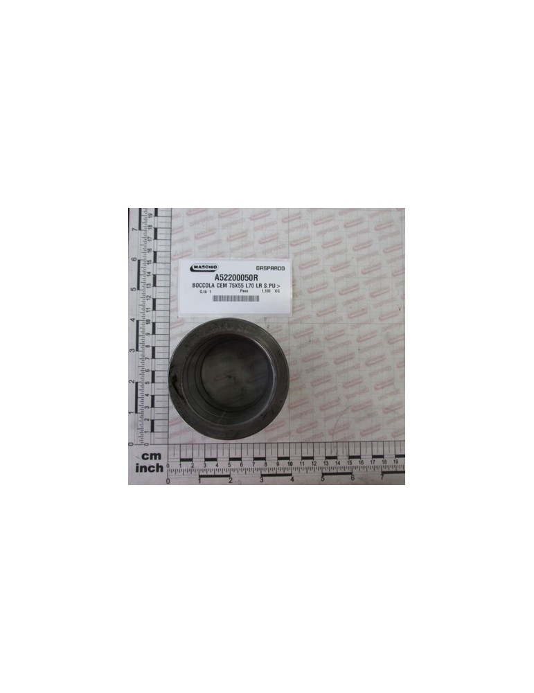 BUSHING CEM 75X55 L70 LR S.PU.