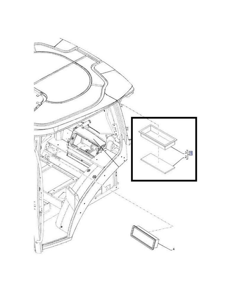 Filtru Aer Cabina 87726695
