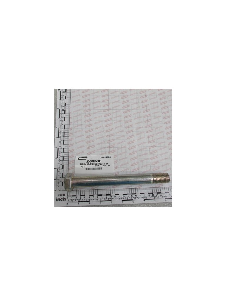 SCREW M24X220 LG-167 8.8 ZN