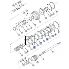 Case IH Disc Frictiune 1997129C1