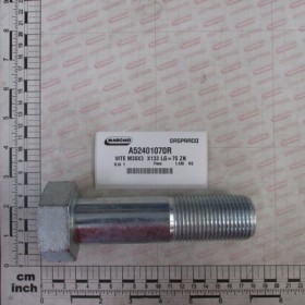 GALV.SCREW M36X3X133 LG-75