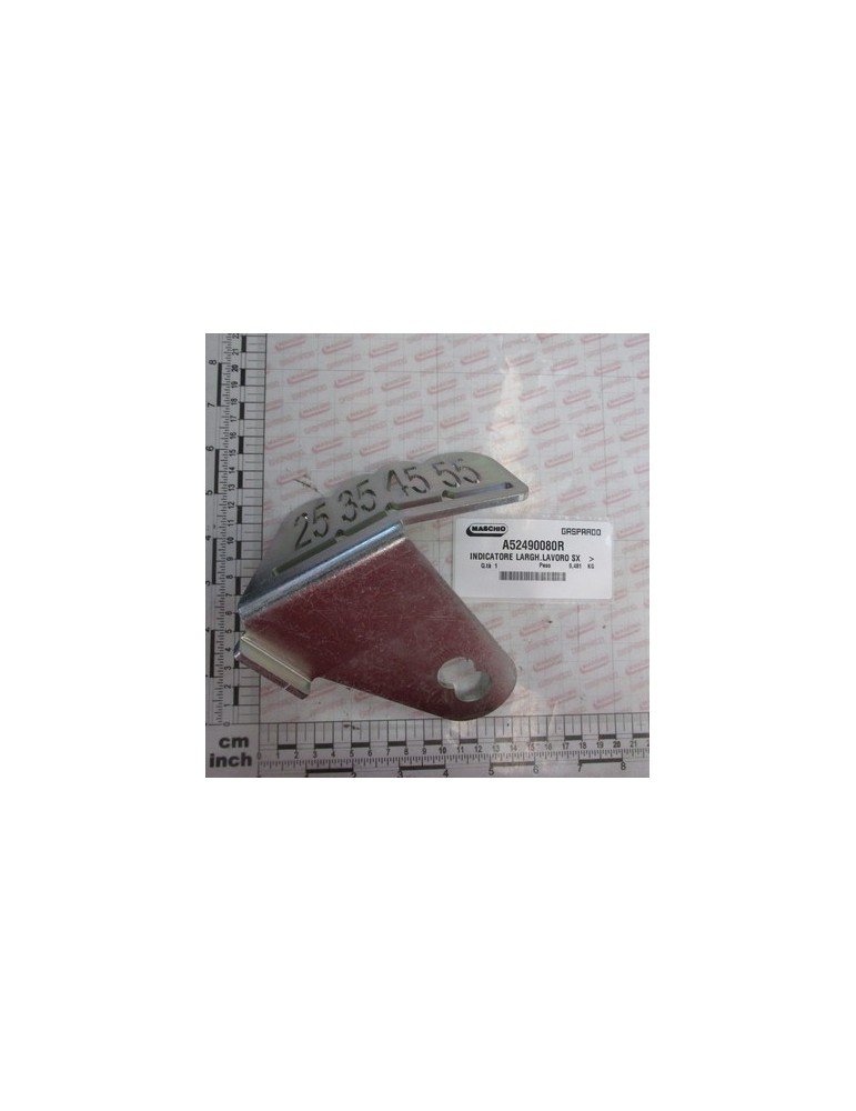 WORK WIDTH INDICATOR LH ZN