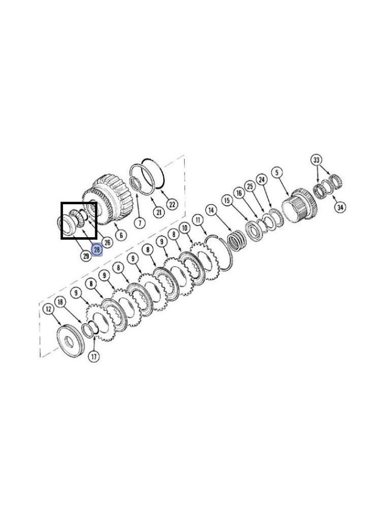 Case IH Rulment 206214R91