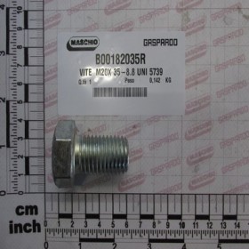 GALV.SCREW TE M20X35-8.8