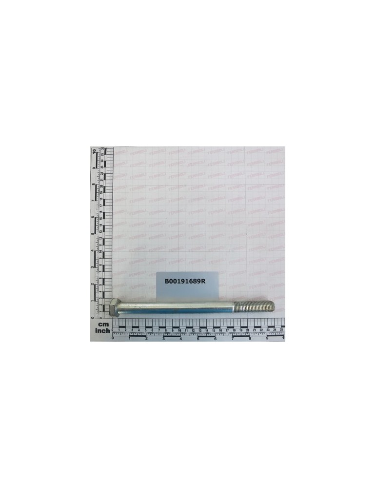 GALVAN. TE SCREW M16X200-8.8
