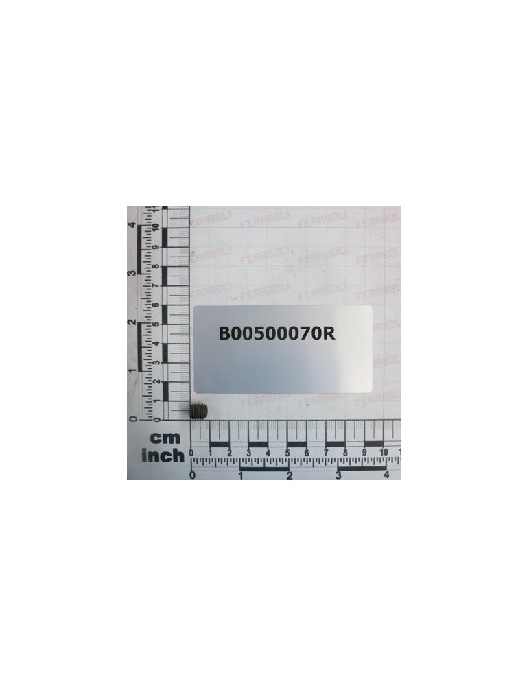 DOWEL M8 WITH HOLE 1.75MM