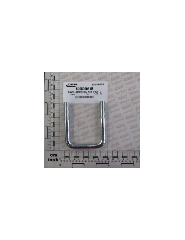 U-BOLT 60X60 M12