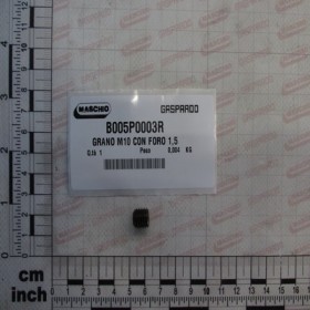 DOWEL M10 WITH HOLE 1.5MM