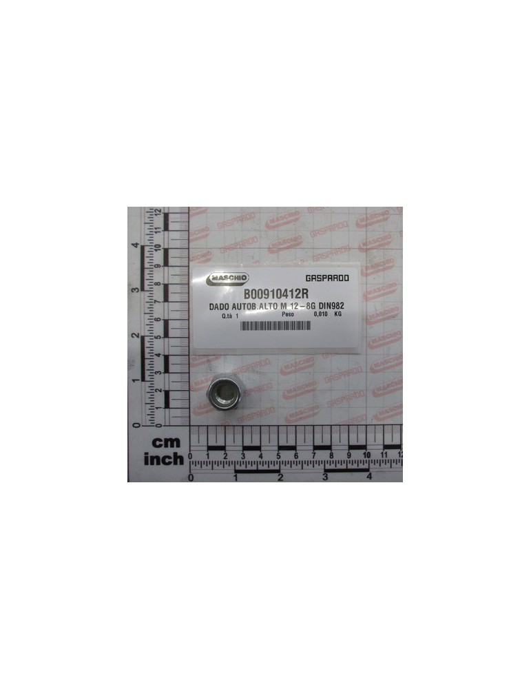 NUT  M 12-8G DIN982