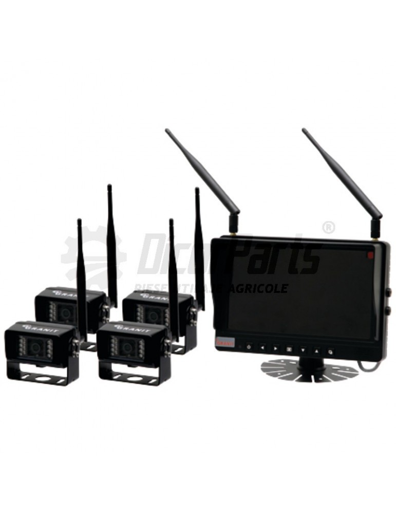 Sistem video pentru mersul cu spatele