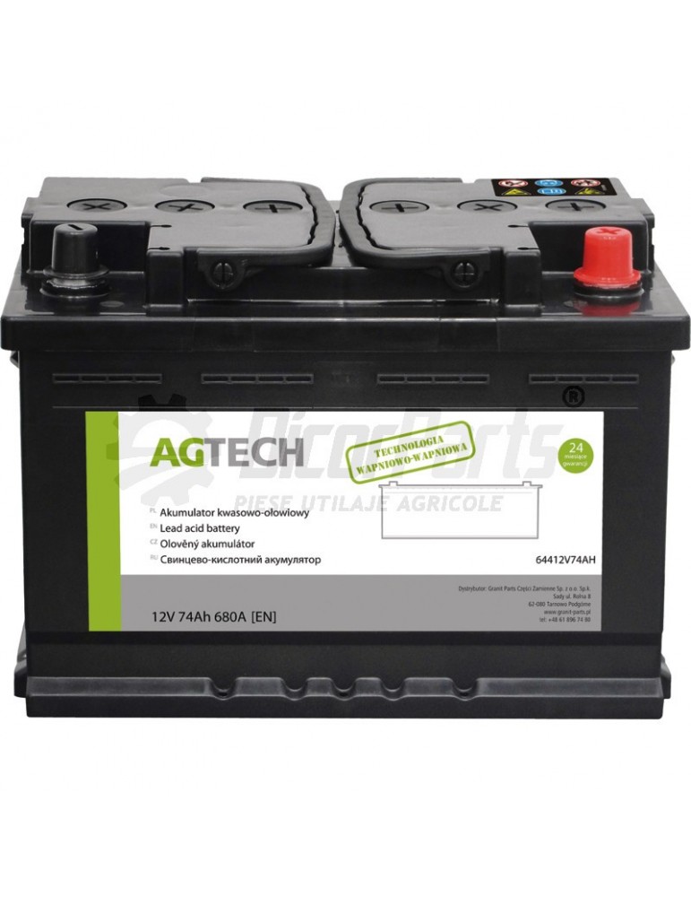 Akumulator 12V 74AH 680A
