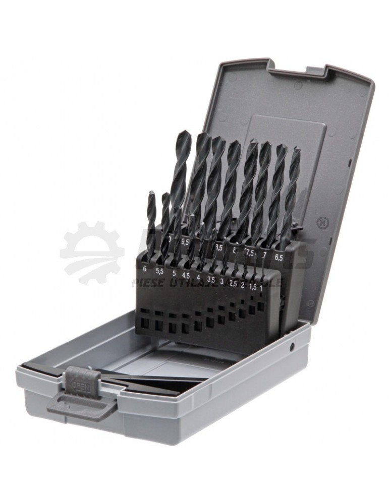 HSS-R Set burghie spiralate Twist DIN338 RN