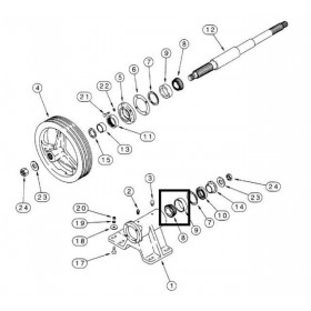 Case IH Rulment 61803C91