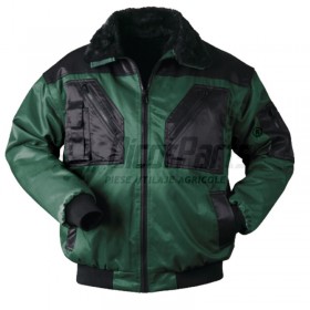 Jacheta pilot verde padure / neagra, marimea M