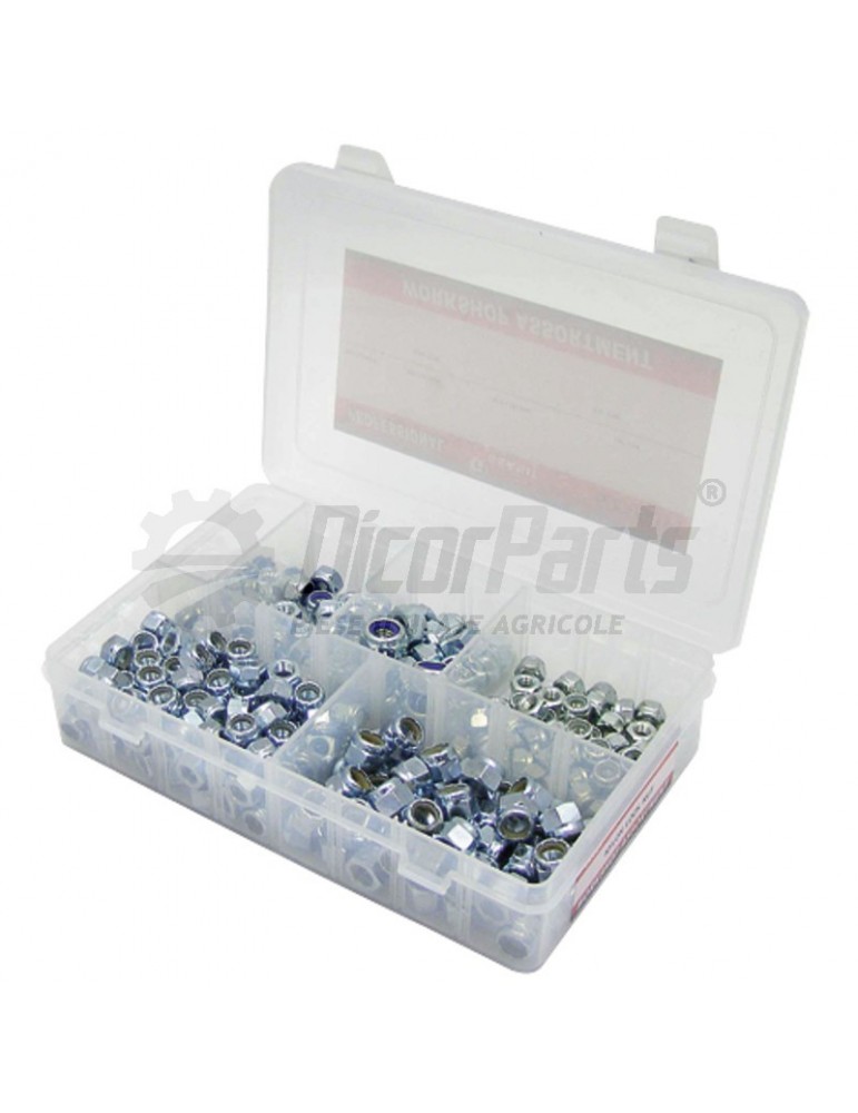 Sortiment piulite de blocare