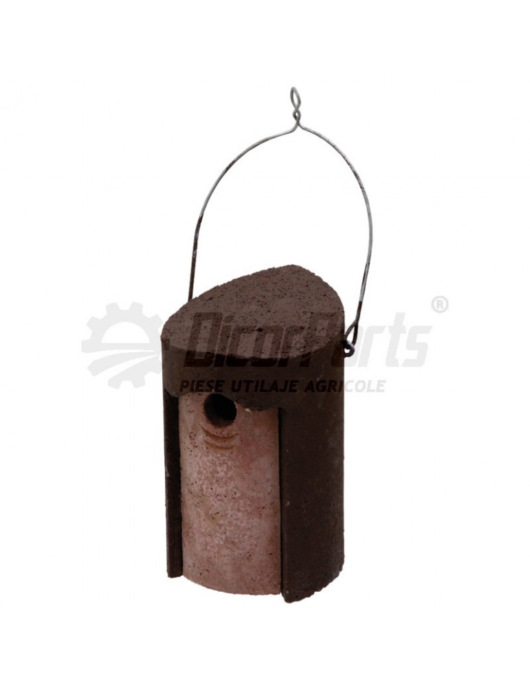 Cuib din lemn cimentat