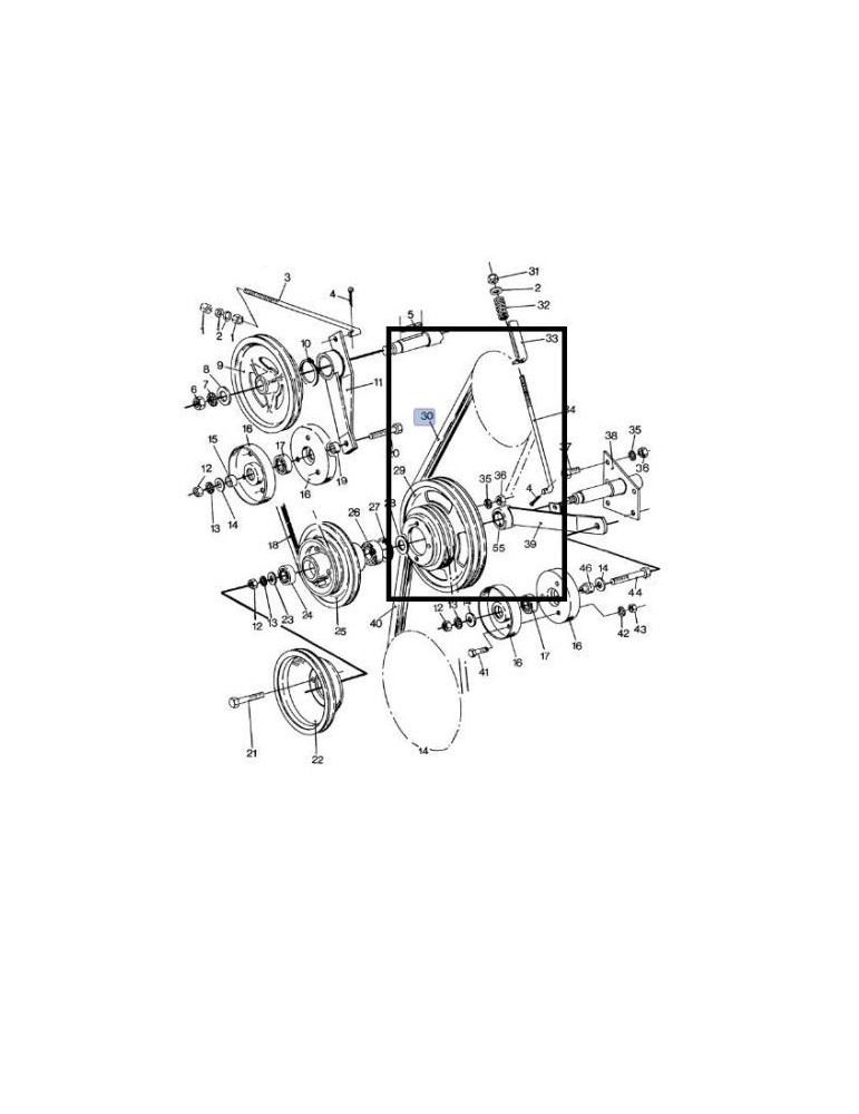 New Holland Set Curele 80396750