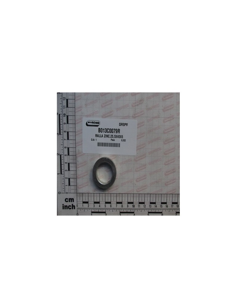 RALLA ZINC.25,5X40X6         .