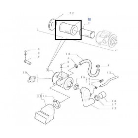 Filtru Aer Motor 82034433