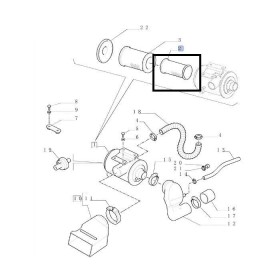 Filtru Aer Motor 82034435