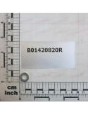 WASHER M8 8,4X17X1,6 U6592 ZN