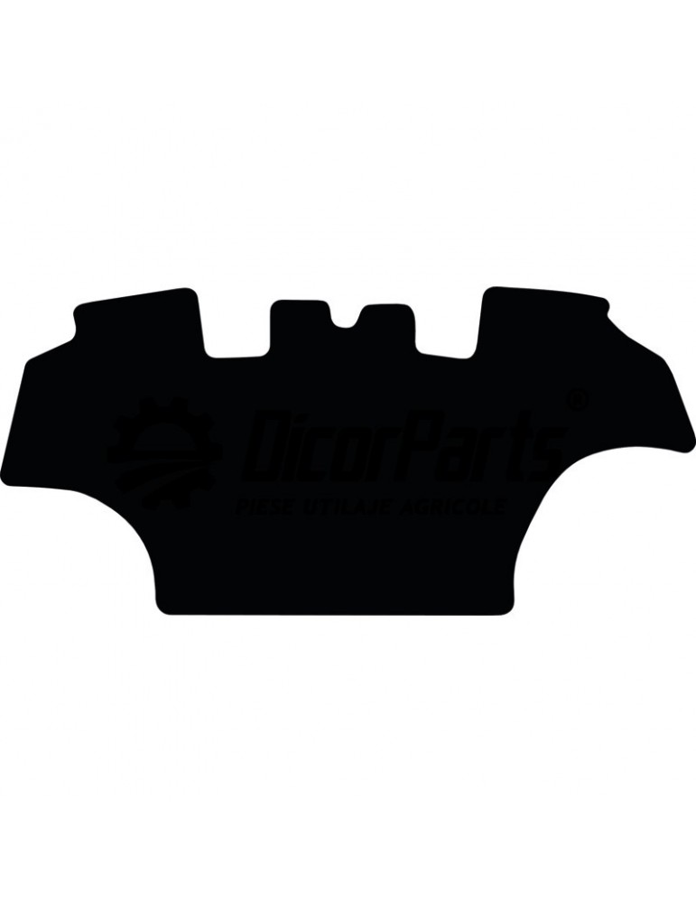 Musama din velur, de culoare neagra