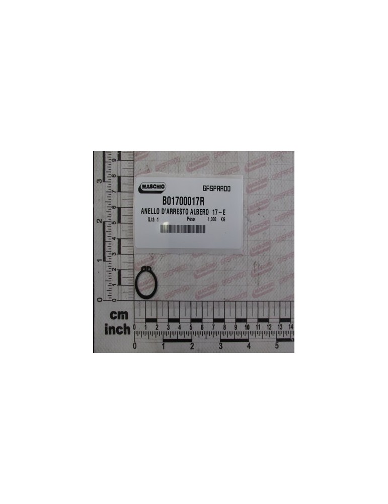 ANELLO D\'ARRESTO ALBERO  17-E.