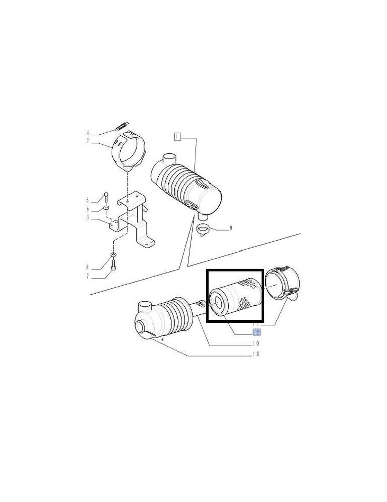 Filtru Aer Cabina 84217229