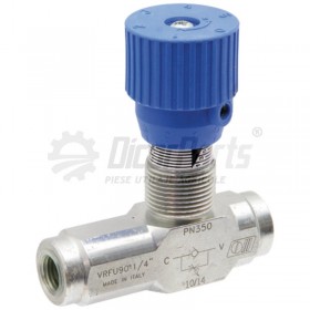 Supapa de retinere cu drosel DRV-K-06