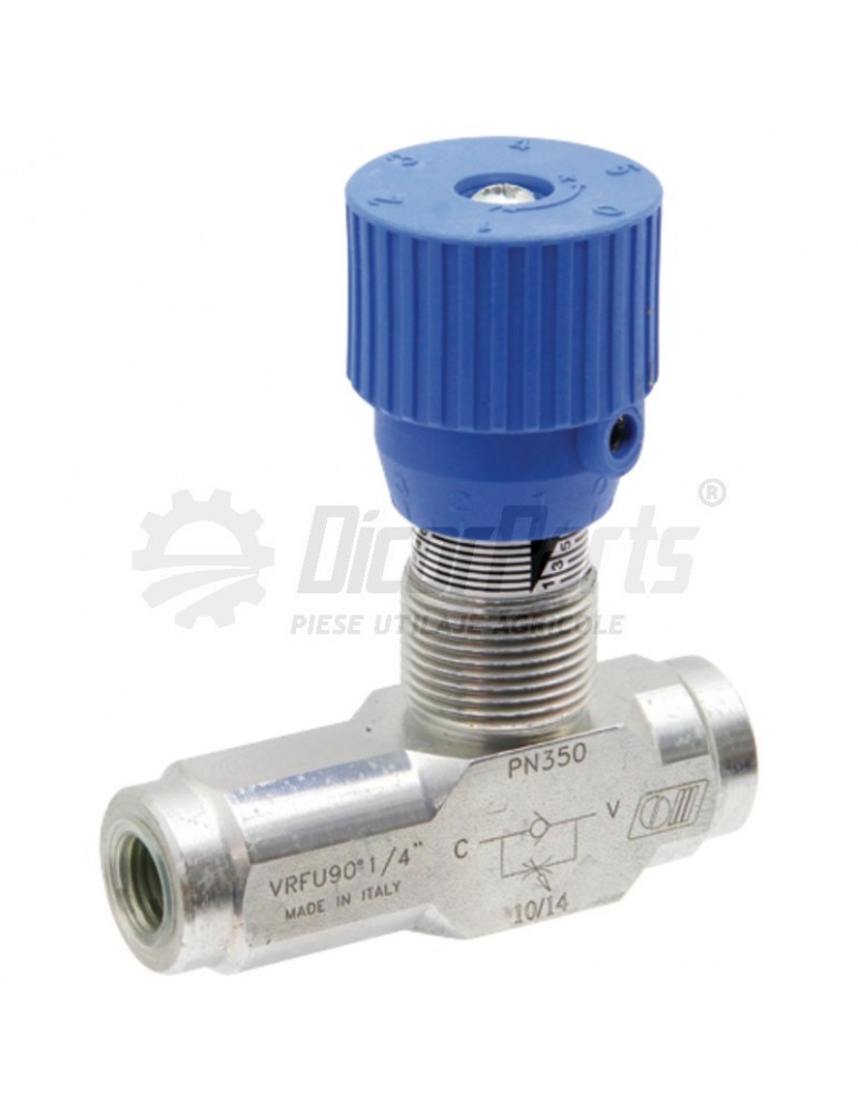 Supapa de retinere cu drosel DRV-K-08