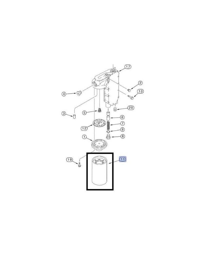 Filtru Ulei Motor 84301243