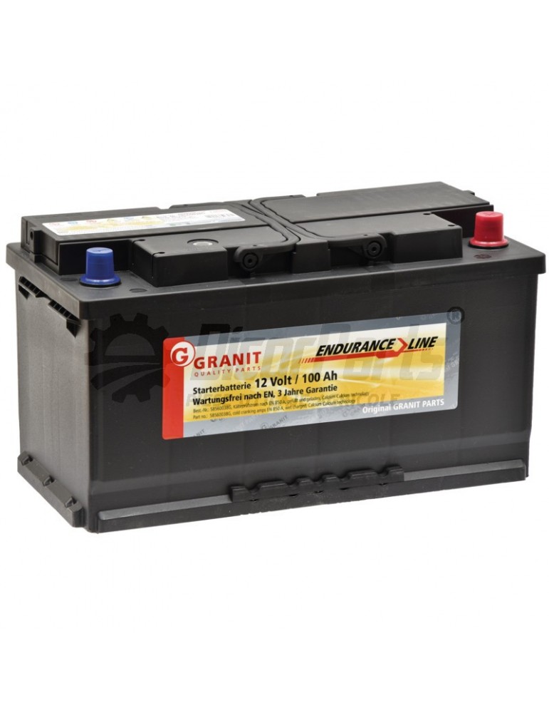 Baterie 12 V 100 Ah, umpluta