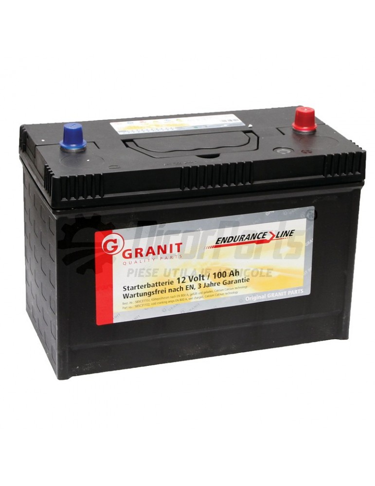 Baterie 12 V 100 Ah, umpluta