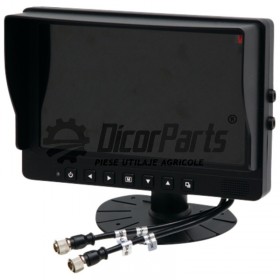 Monitor de 9 \"pentru camere video pentru mersul cu spatele, cu cablu de conectare\"