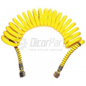 Bobina elicoidala din elastomeri