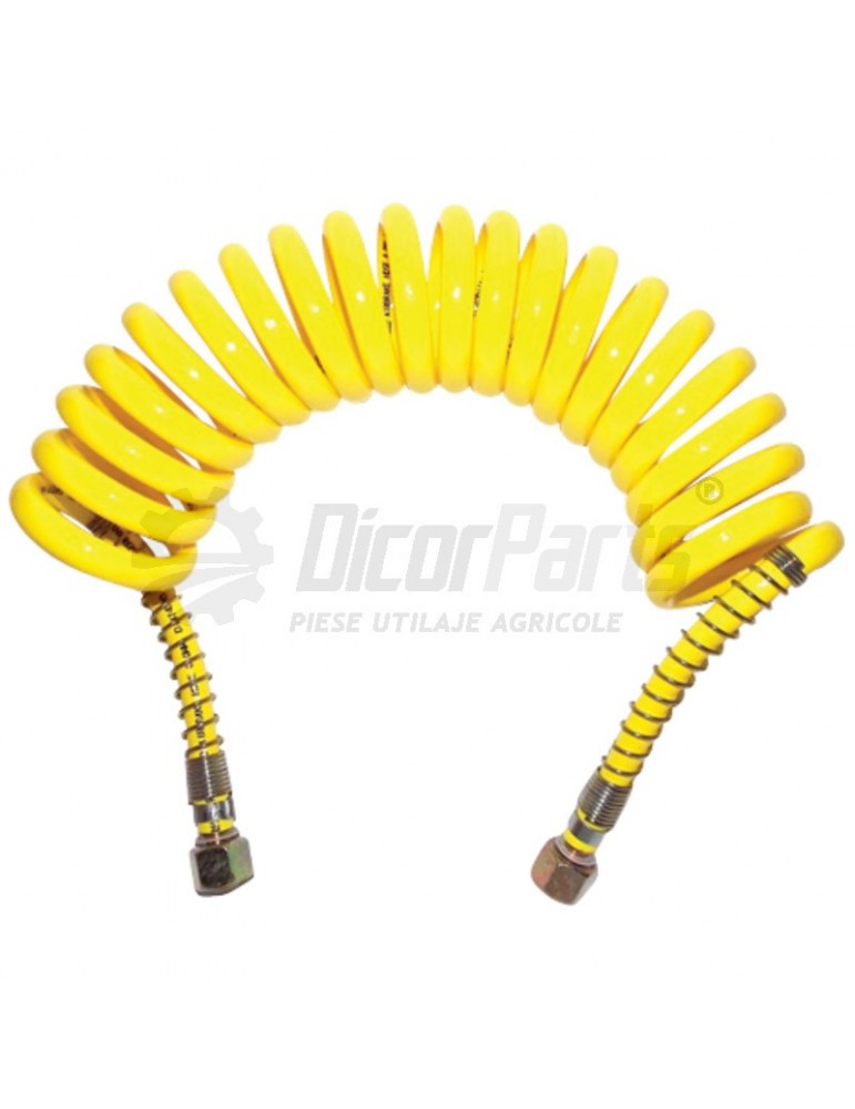 Bobina elicoidala din elastomeri