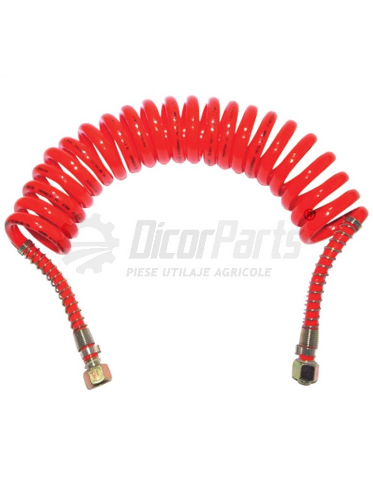 Bobina elicoidala din elastomeri