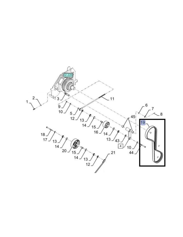 New Holland Curea 84607713