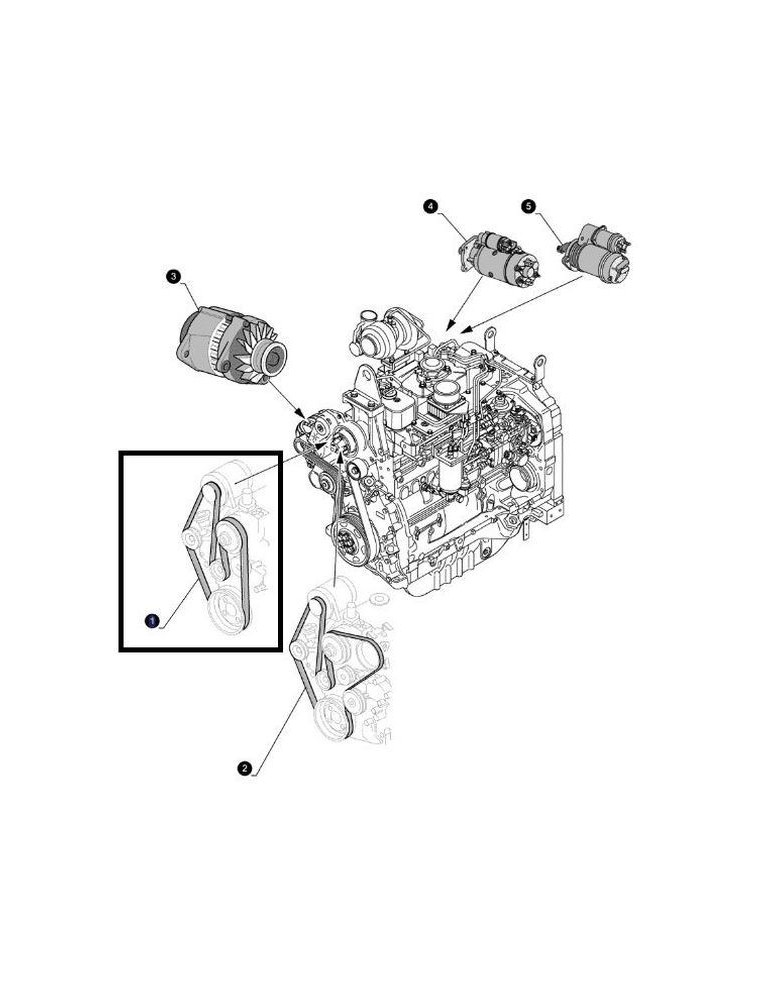 New Holland Curea 87316556
