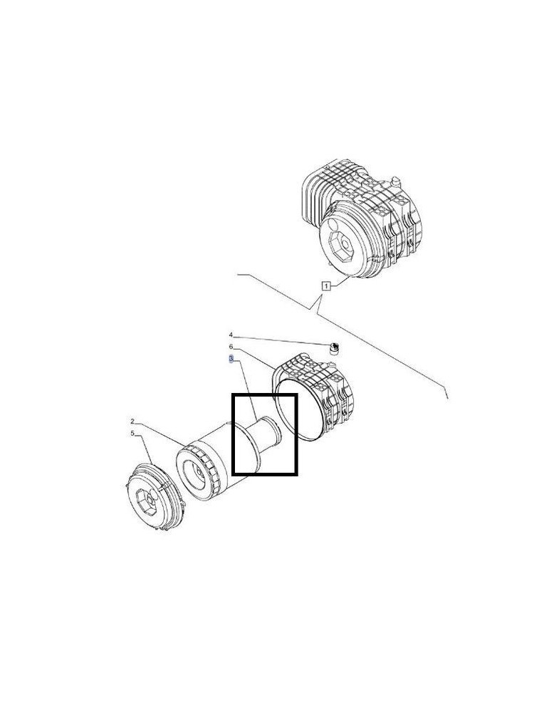 Filtru Aer Motor 87517153