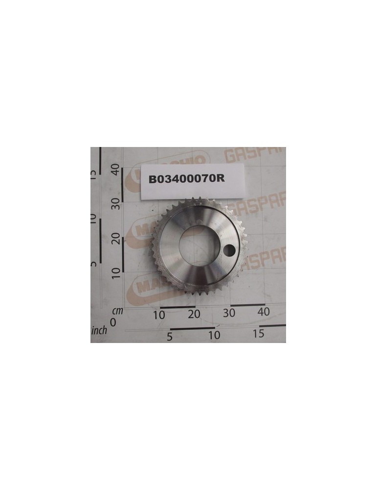 PLATE WHEEL Z-42;3/4;ISO 12B-3