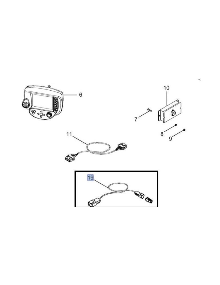 Case IH Cablu 87558214